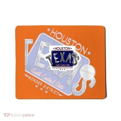 Texas Border District Cool State Logo Mousepad
