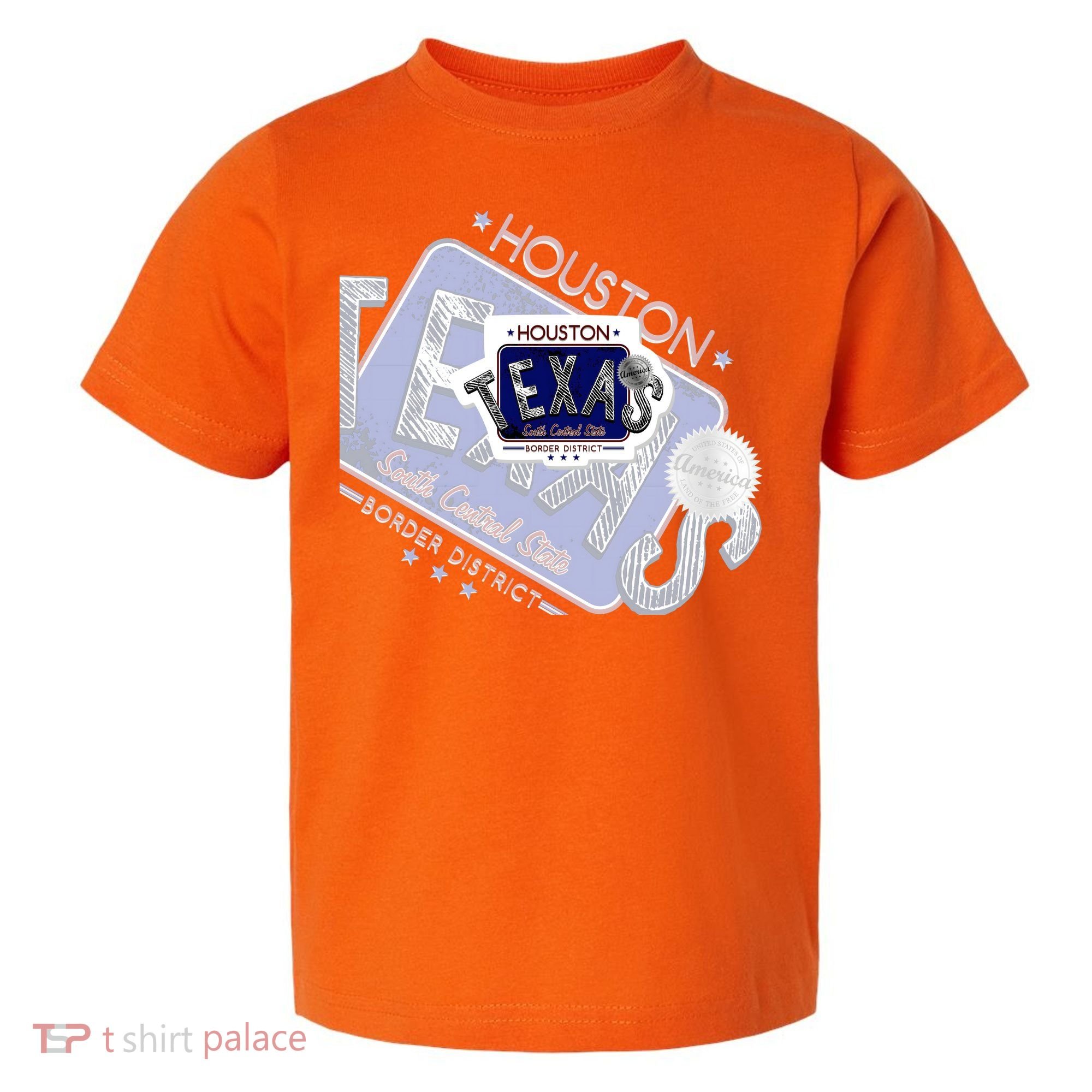 Texas Border District Cool State Logo Toddler T-Shirt
