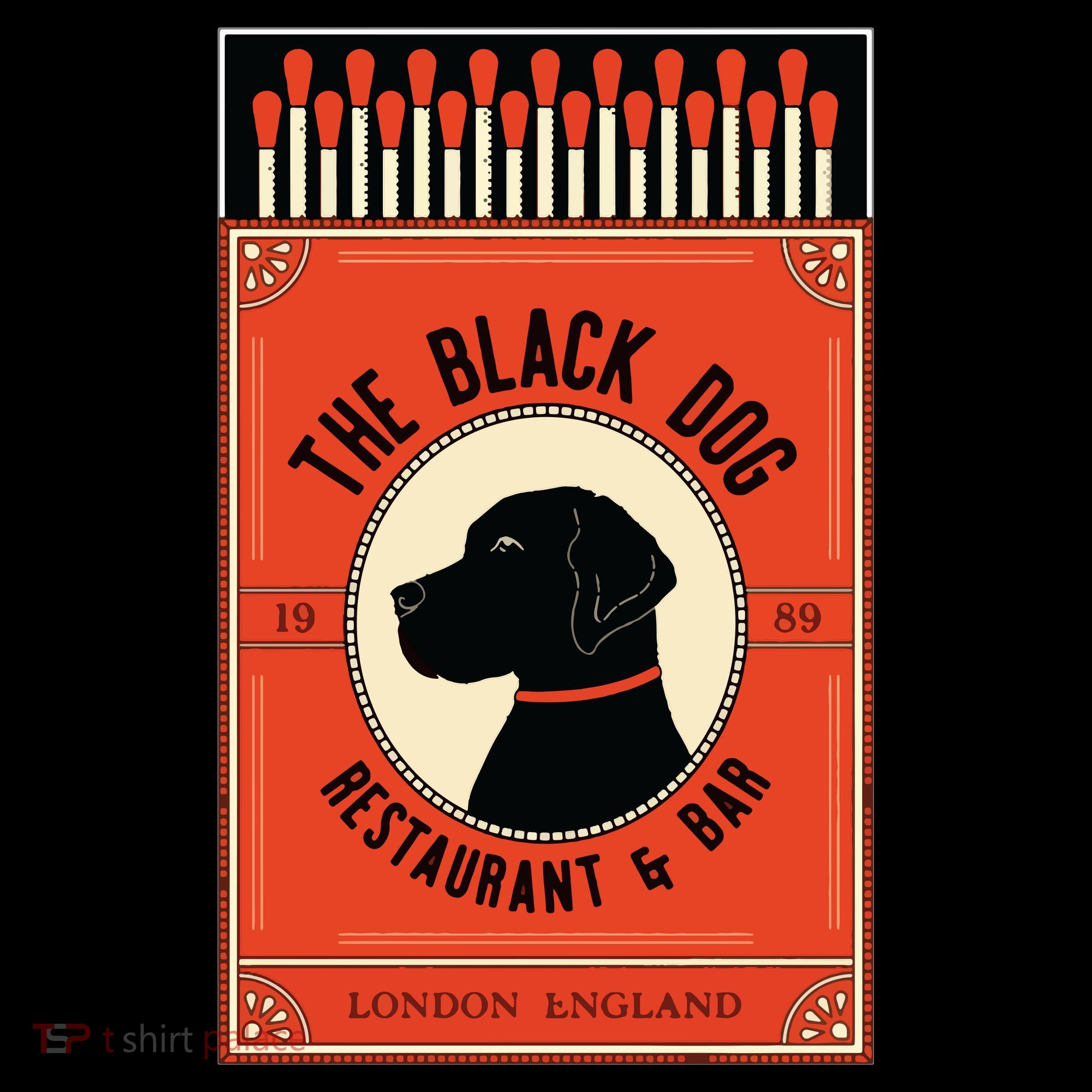 The Black Dog Toddler Hoodie