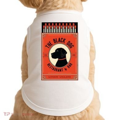 The Black Dog Doggie Tank