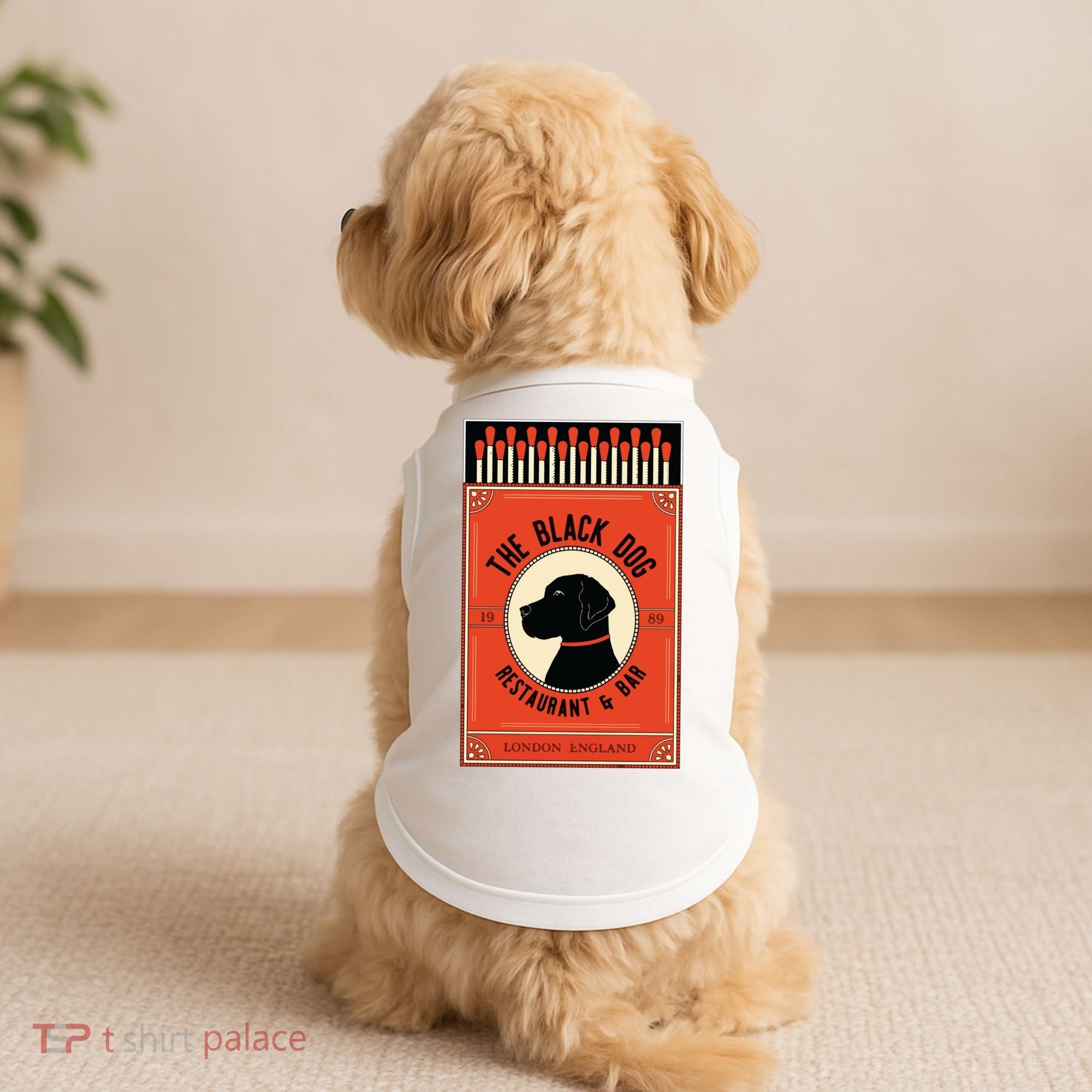The Black Dog Doggie Tank