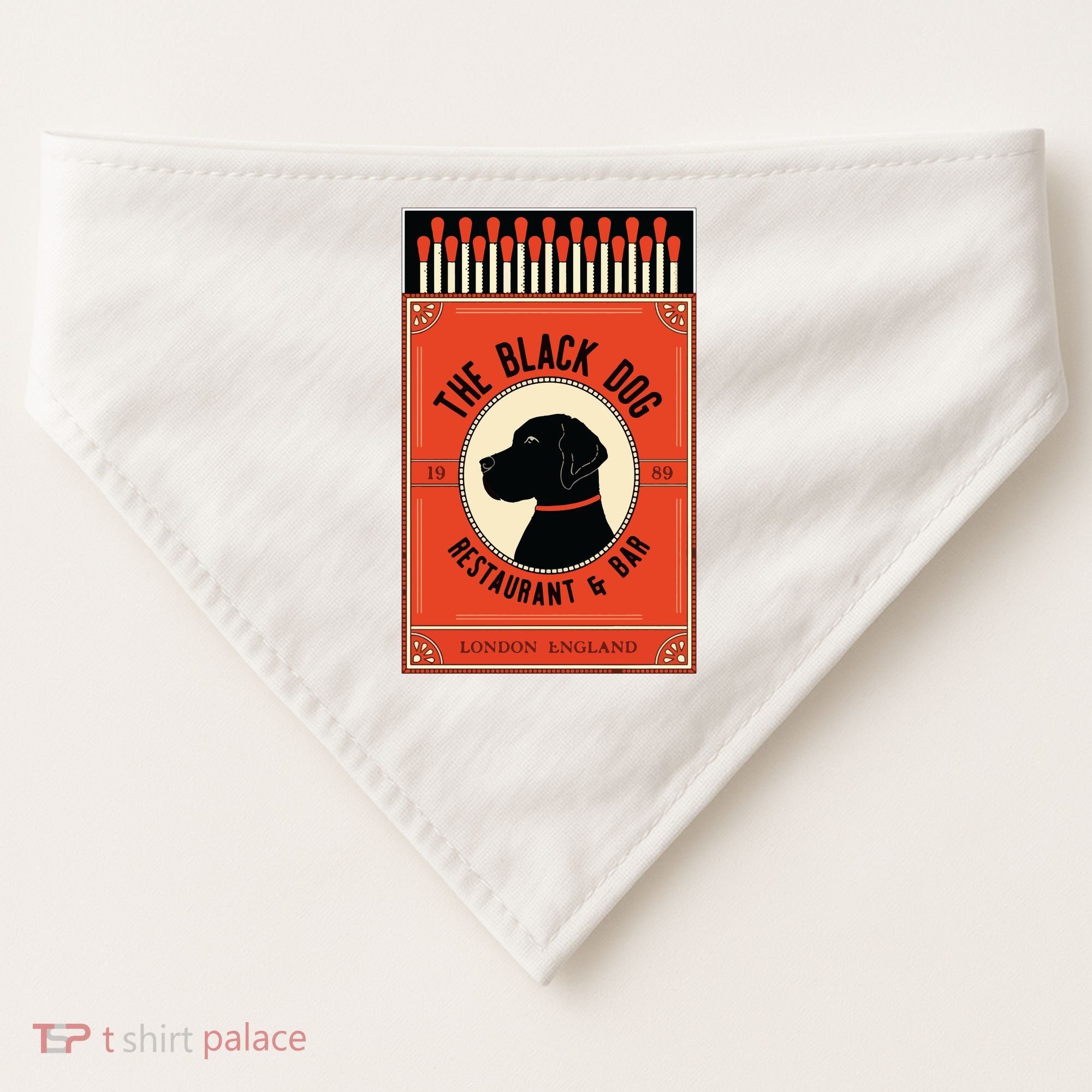 The Black Dog USA-Made Doggie Bandana