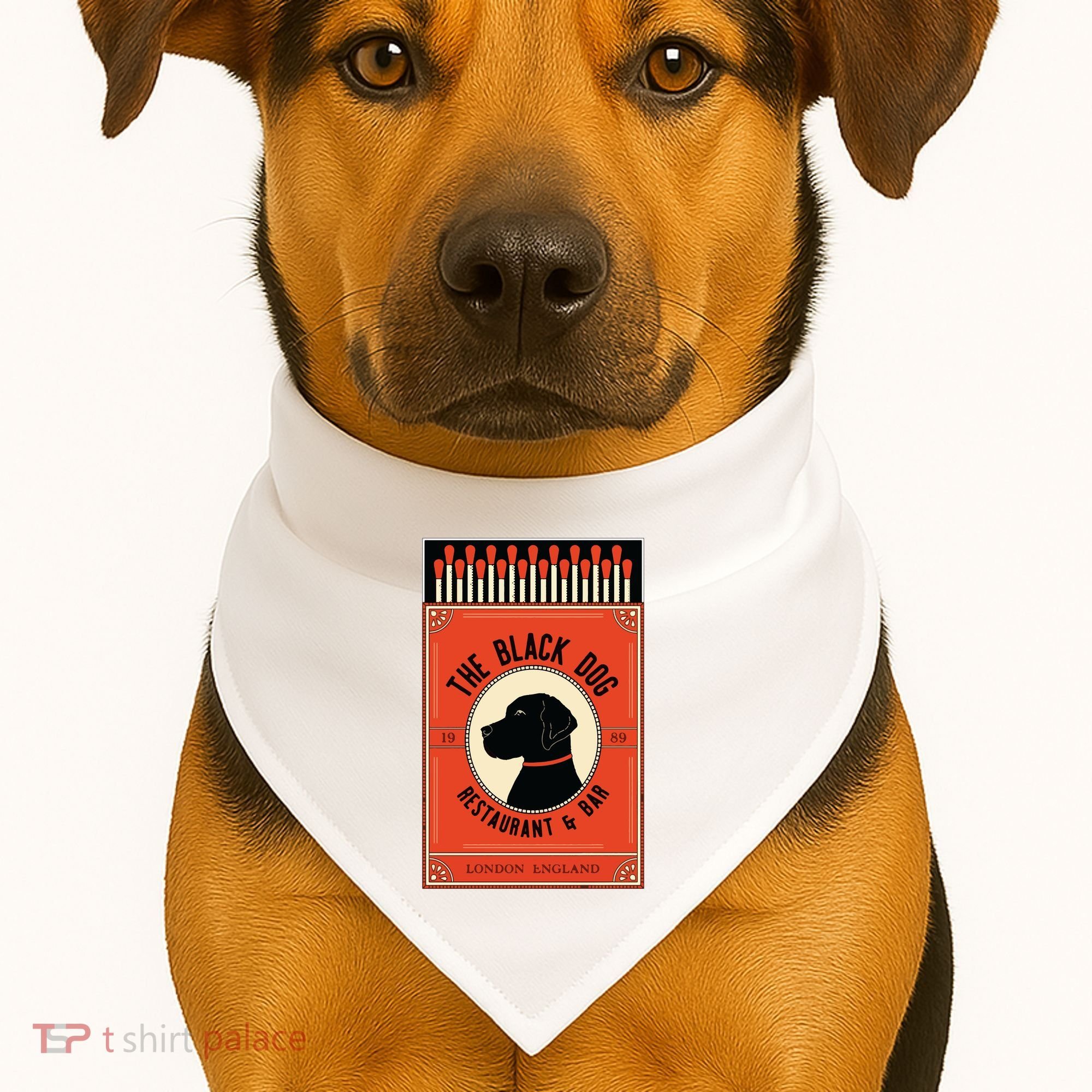 The Black Dog USA-Made Doggie Bandana