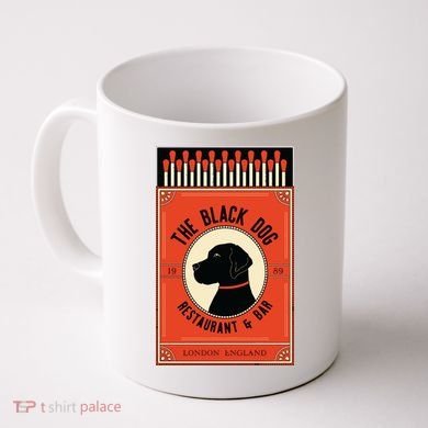 The Black Dog Coffee Mug