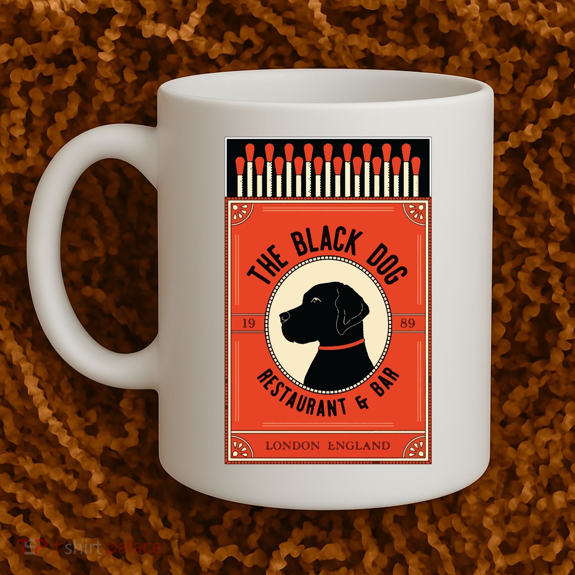 The Black Dog Coffee Mug