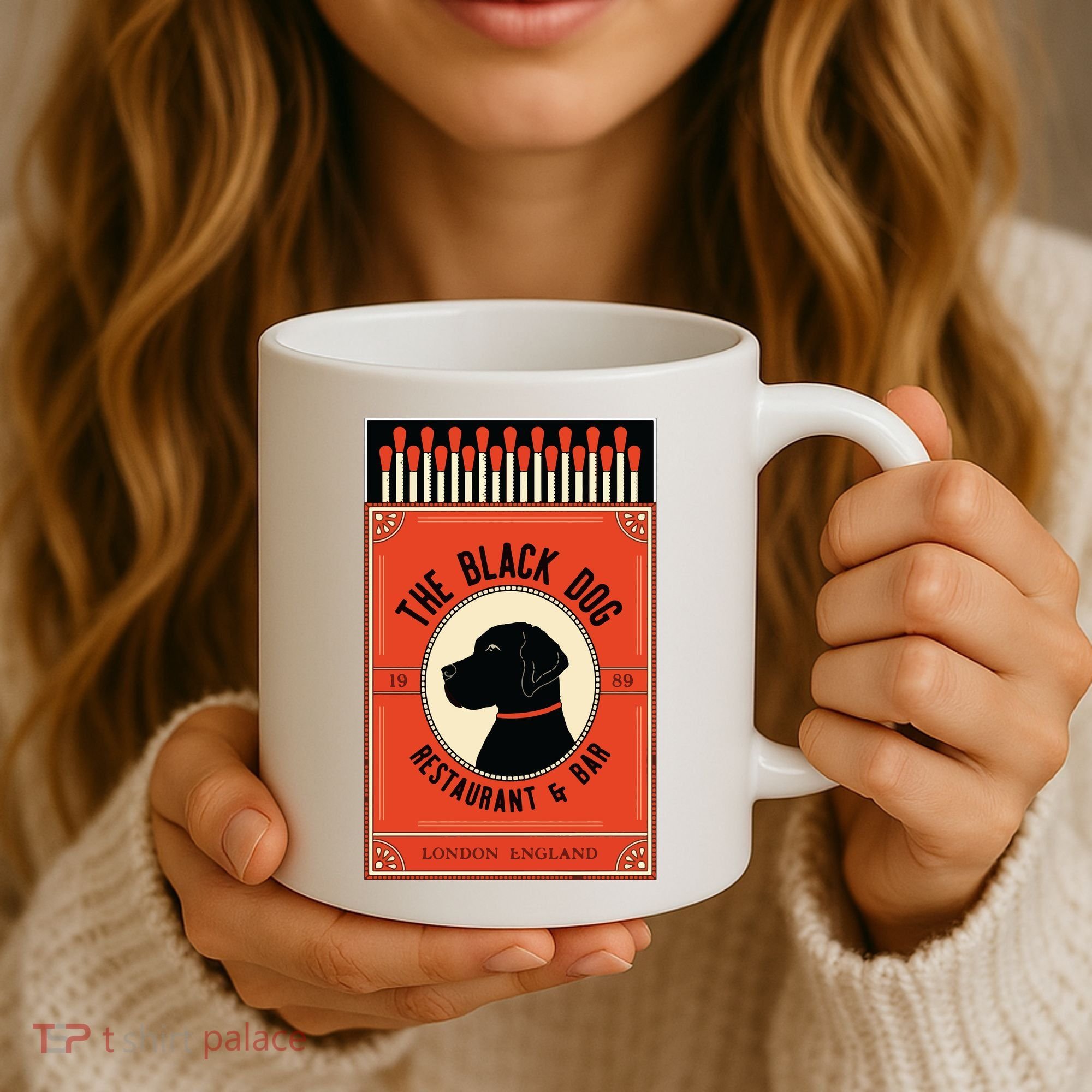 The Black Dog Coffee Mug