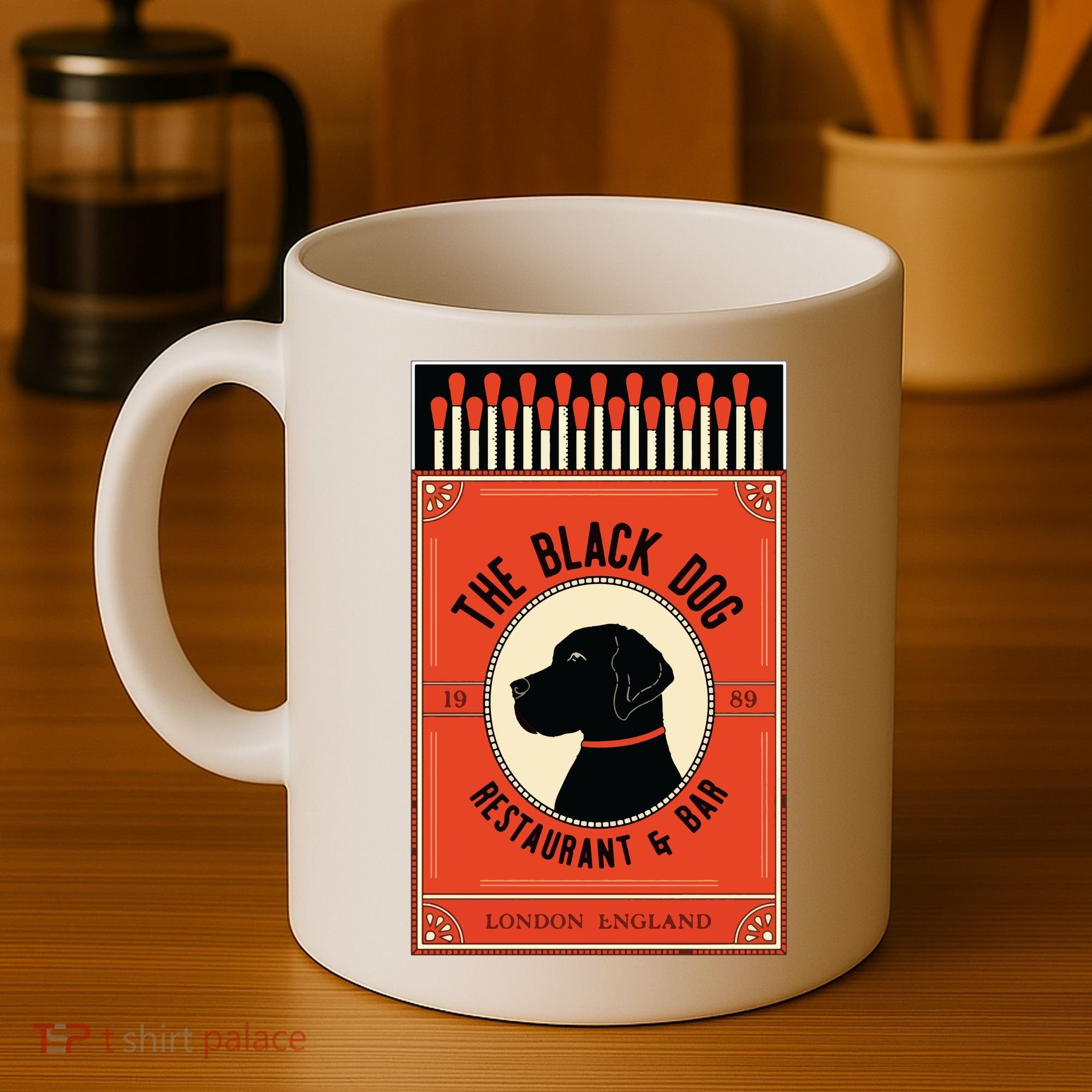 The Black Dog Coffee Mug