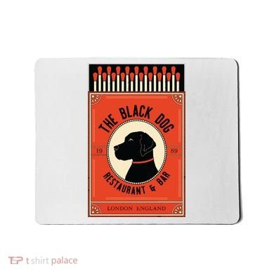The Black Dog Mousepad