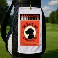The Black Dog Golf Towel thumb 2