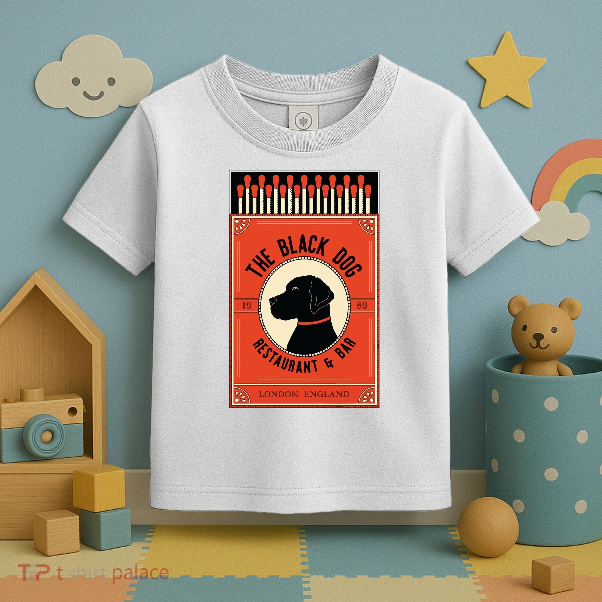 The Black Dog Toddler T-Shirt