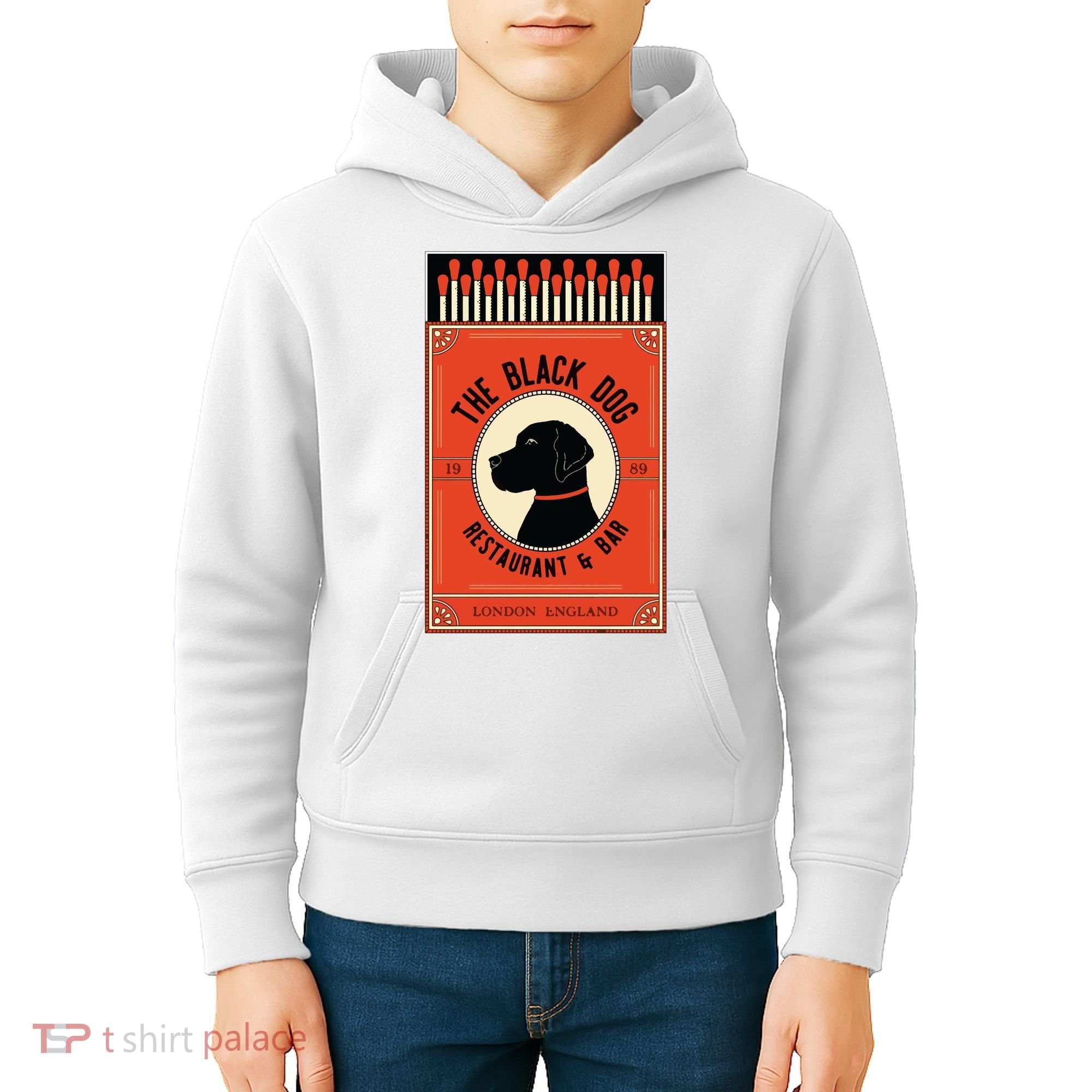 The Black Dog Kids Hoodie