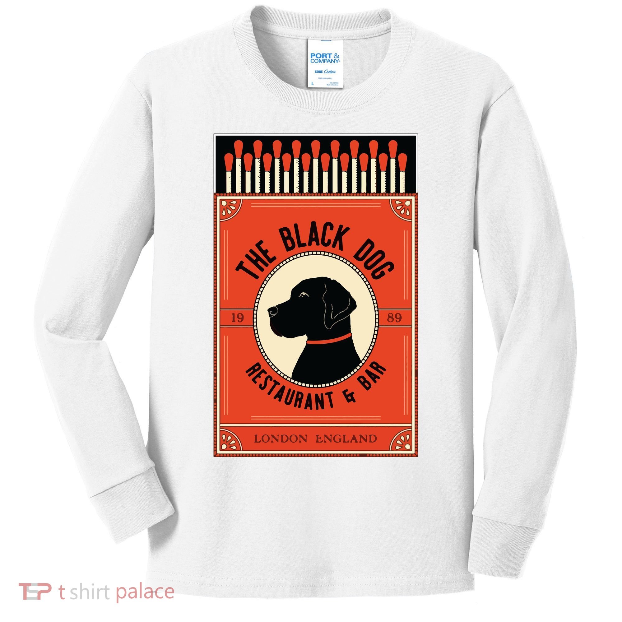 The Black Dog Kids Long Sleeve Shirt
