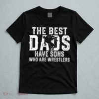 The Best Dads Have Sons Who Are Wrestlers T-Shirt thumb 5