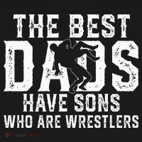 The Best Dads Have Sons Who Are Wrestlers Women's Hoodie thumb 2