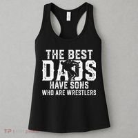 The Best Dads Have Sons Who Are Wrestlers Women's Tank Top thumb 3