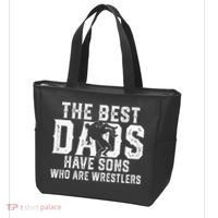 The Best Dads Have Sons Who Are Wrestlers Tote Bag thumb 3