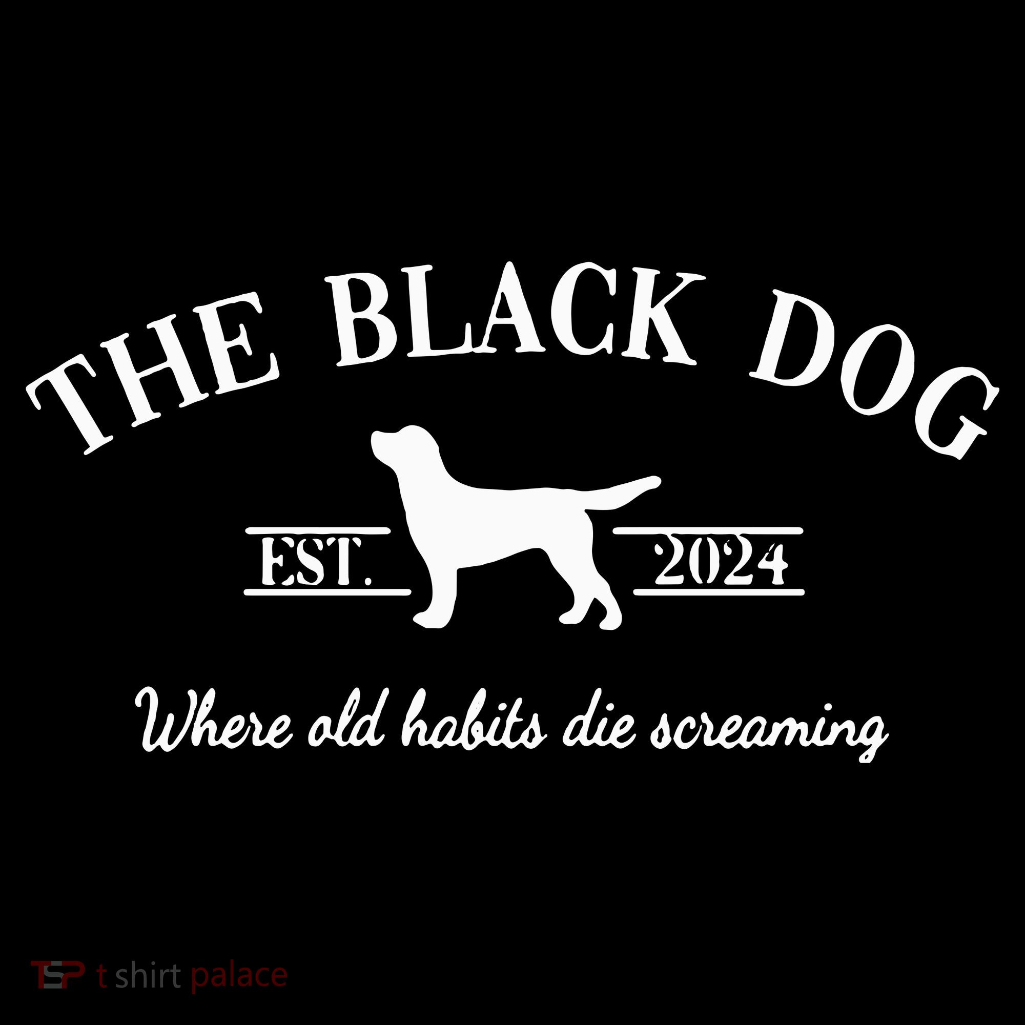The Black Dog T-Shirt