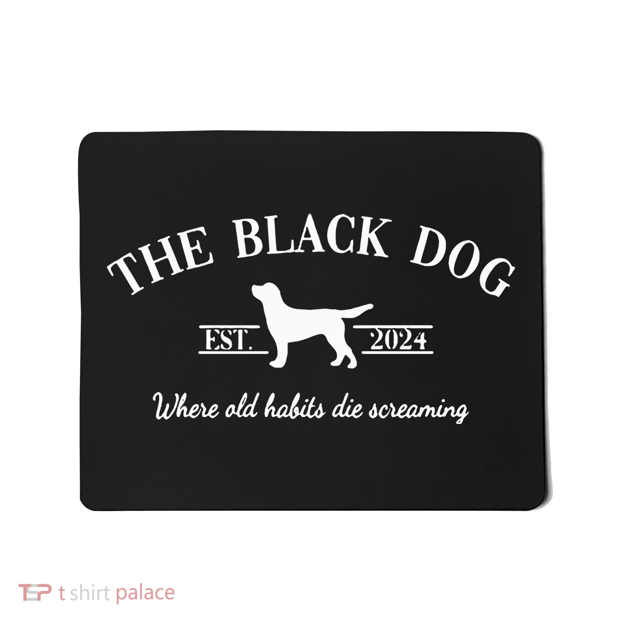 The Black Dog Mousepad