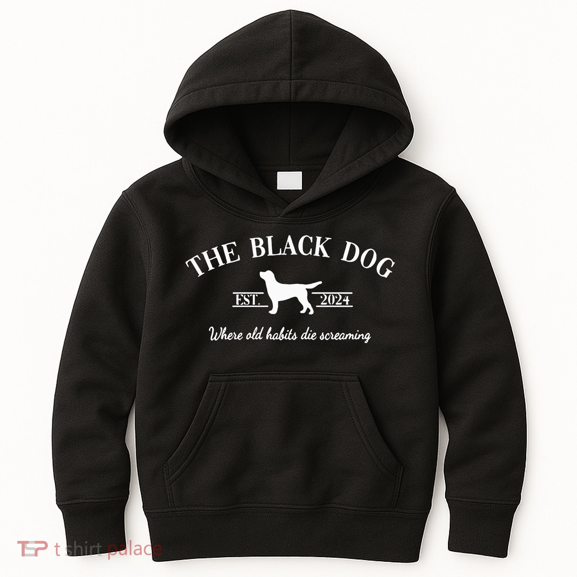 The Black Dog Kids Hoodie