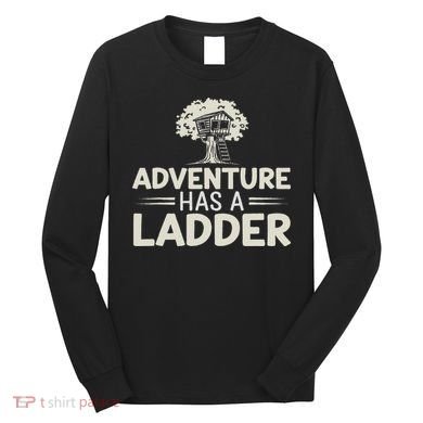 Treehouse Builders Diy Treehouse Construction Creative Long Sleeve Shirt