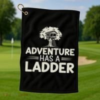 Treehouse Builders Diy Treehouse Construction Creative Golf Towel thumb 1