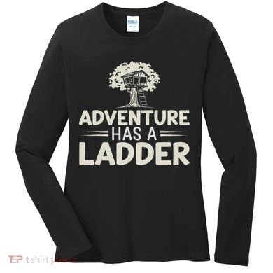 Treehouse Builders Diy Treehouse Construction Creative Women's Long Sleeve Shirt