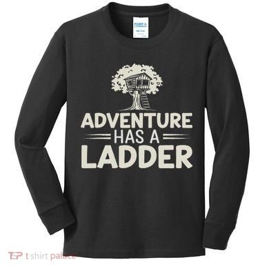Treehouse Builders Diy Treehouse Construction Creative Kids Long Sleeve Shirt