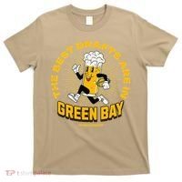 The Best Drafts Are In Green Bay Wisconsin Beer Mascot Gift T-Shirt thumb 0