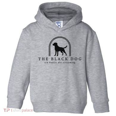 The Black Dog Toddler Hoodie