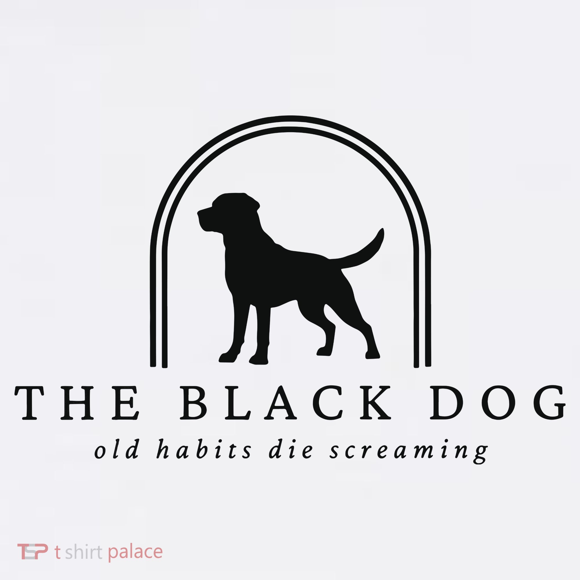 The Black Dog Baby Bodysuit