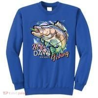 The Best Days Are Spent Fishing Sweatshirt thumb 0