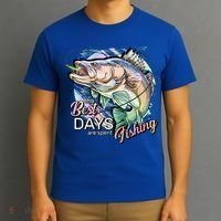 The Best Days Are Spent Fishing T-Shirt thumb 3