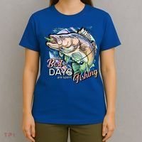 The Best Days Are Spent Fishing T-Shirt thumb 4
