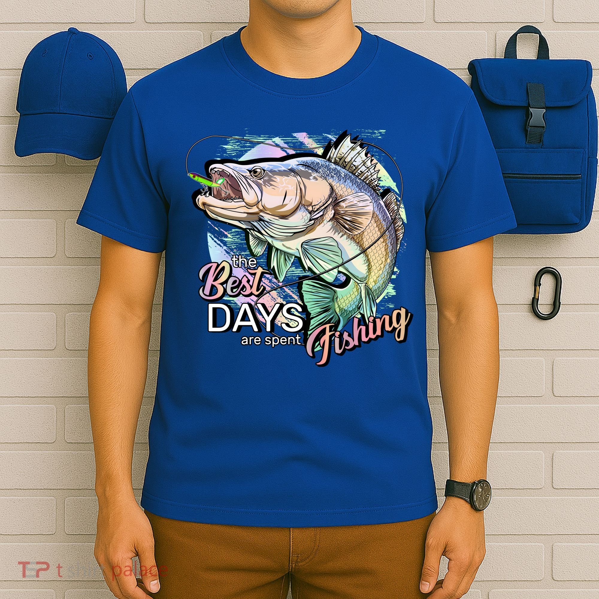 The Best Days Are Spent Fishing T-Shirt