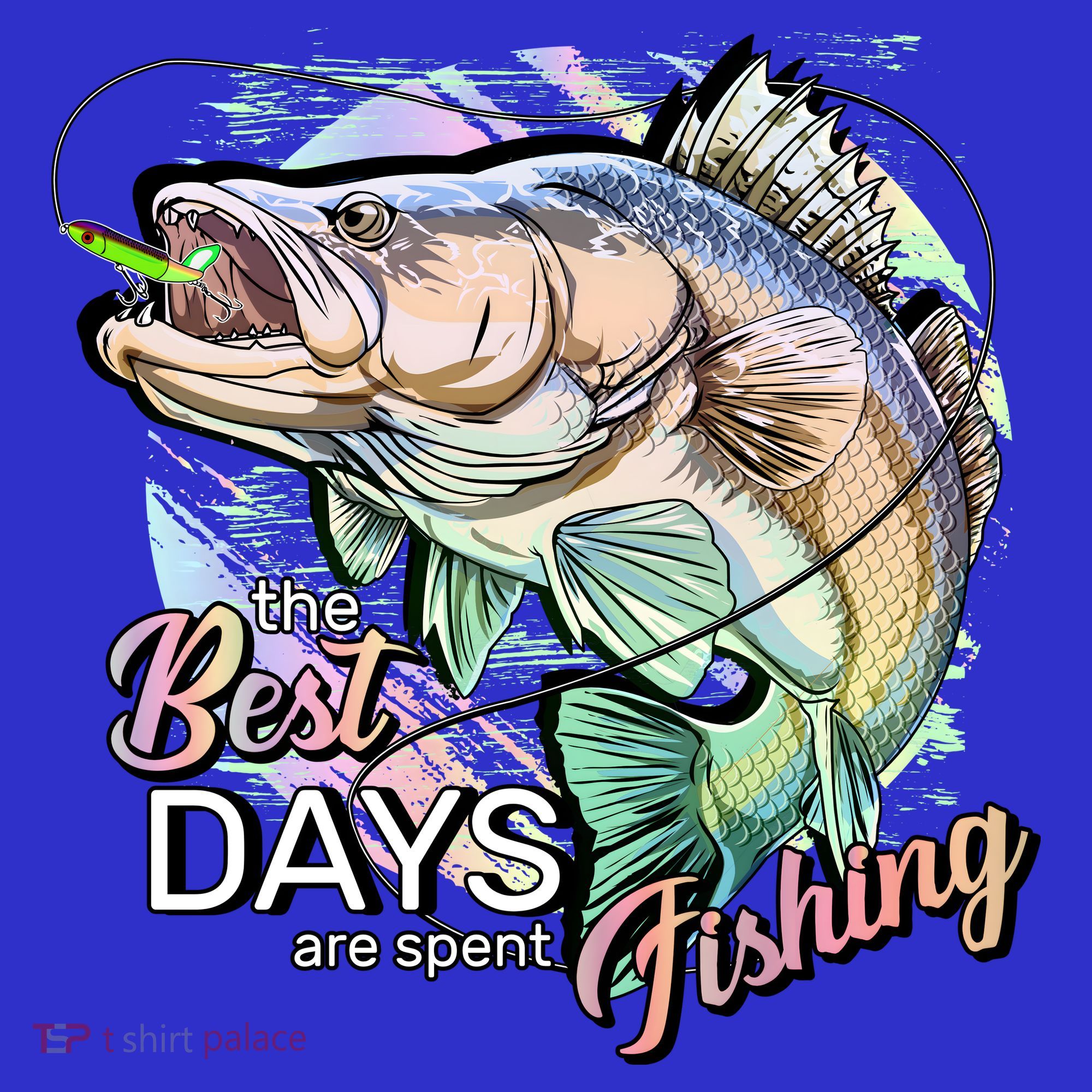 The Best Days Are Spent Fishing Baby Bodysuit