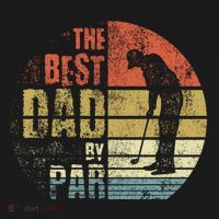 The Best Dad By Par Meaningful Gift Bucket Hat thumb 4