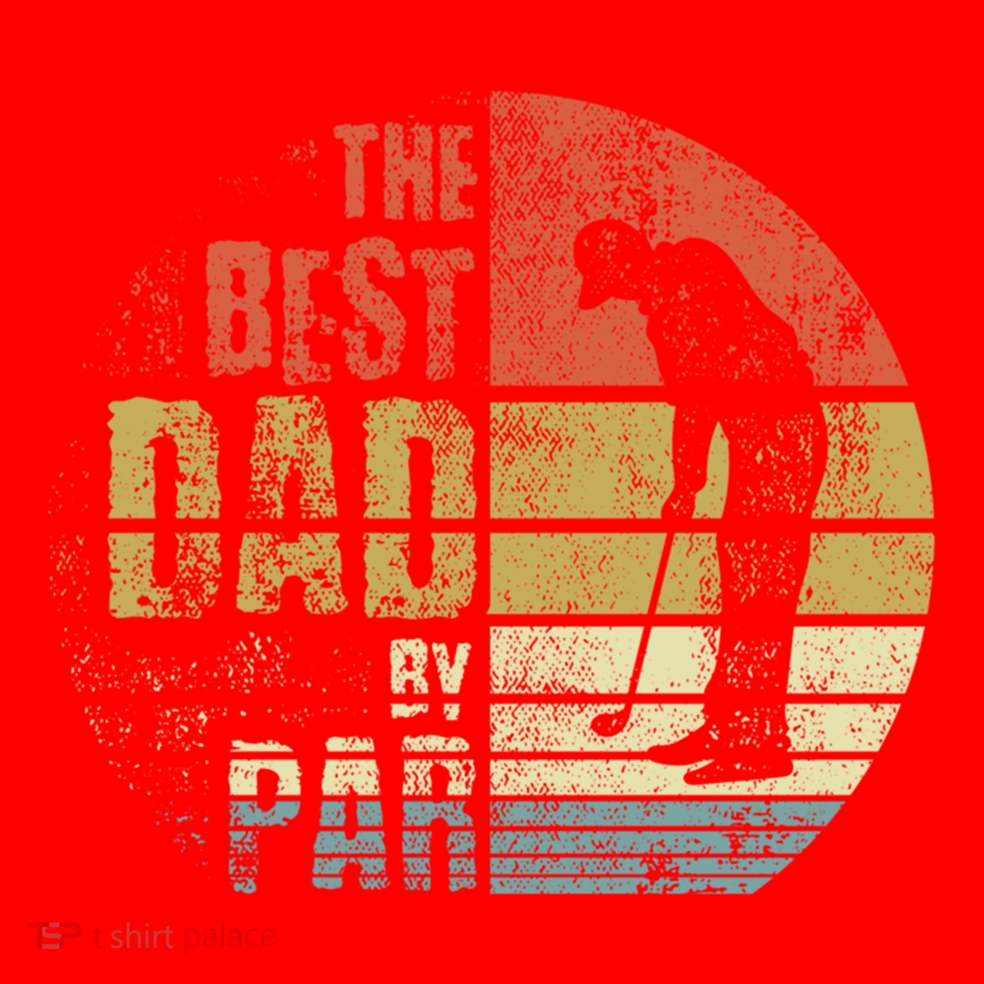 The Best Dad By Par Meaningful Gift Santa Hat