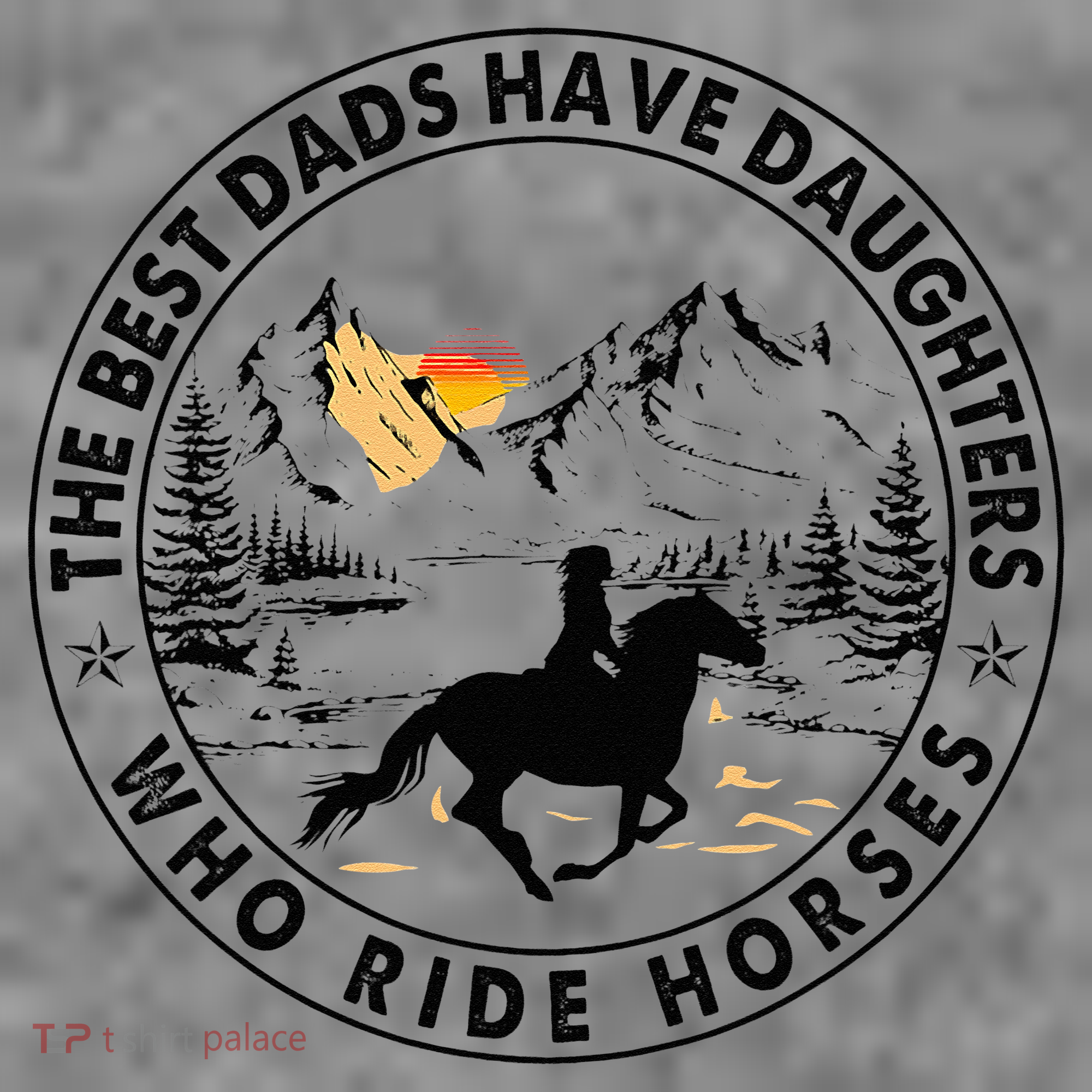 The Best Dads Have Daughters Who Ride Horses Toddler Hoodie
