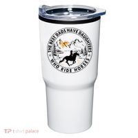 The Best Dads Have Daughters Who Ride Horses Tumbler thumb 0
