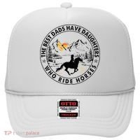 The Best Dads Have Daughters Who Ride Horses Hat thumb 0
