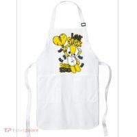 Teddy Bear Dope Skill Love Sick Flying Balloon Apron thumb 0
