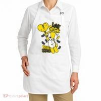 Teddy Bear Dope Skill Love Sick Flying Balloon Apron thumb 2