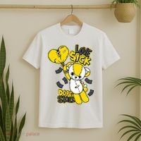 Teddy Bear Dope Skill Love Sick Flying Balloon T-Shirt thumb 2