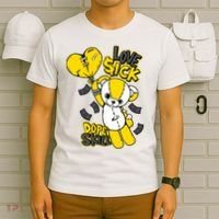 Teddy Bear Dope Skill Love Sick Flying Balloon T-Shirt thumb 6