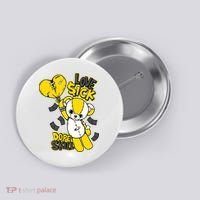 Teddy Bear Dope Skill Love Sick Flying Balloon Button thumb 0