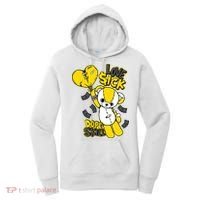 Teddy Bear Dope Skill Love Sick Flying Balloon Women's Hoodie thumb 0