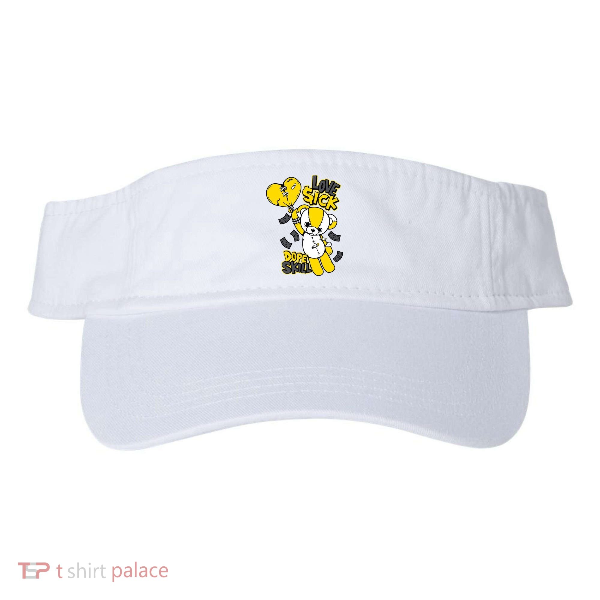 Teddy Bear Dope Skill Love Sick Flying Balloon Visor