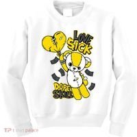 Teddy Bear Dope Skill Love Sick Flying Balloon Kids Sweatshirt thumb 0