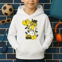 Teddy Bear Dope Skill Love Sick Flying Balloon Kids Hoodie thumb 2