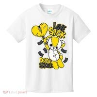 Teddy Bear Dope Skill Love Sick Flying Balloon Kids T-Shirt thumb 0